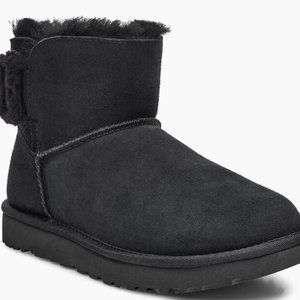 MINI BAILEY FLUFF BUCKLE BOOT, Size 7, NEW in box